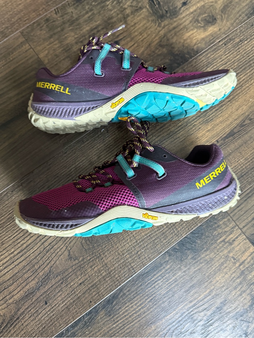 Merrell Women's Purple & Teal Trail Sneakers